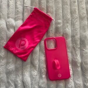Loopy Case Hot Pink Phone Cover iPhone 15 ProMax